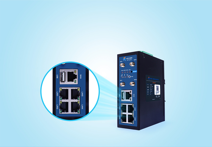 4G工業(yè)路由網關的網管型VLAN劃分 4G工業(yè)路由網關的網管型VLAN劃分